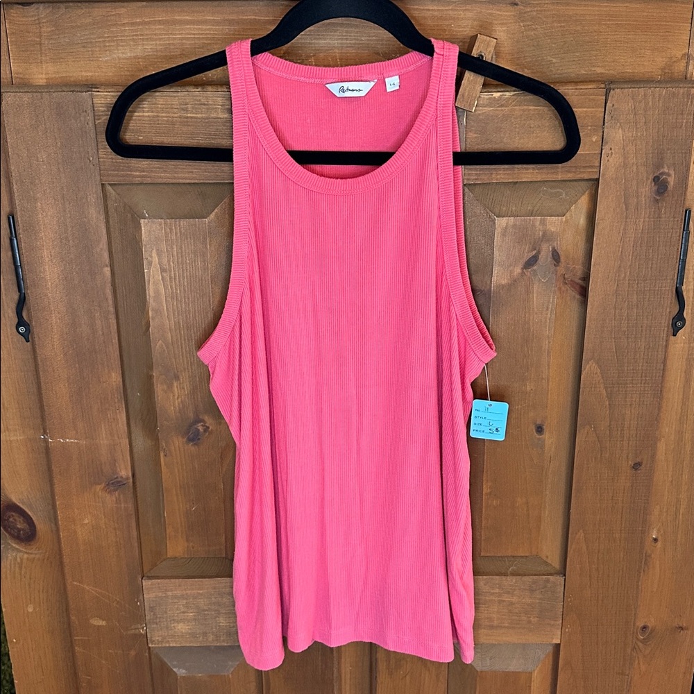 Bundle 5 items @ 5$, pay only 15$ - 2 items free! Reitmans Rose Ribbed Top